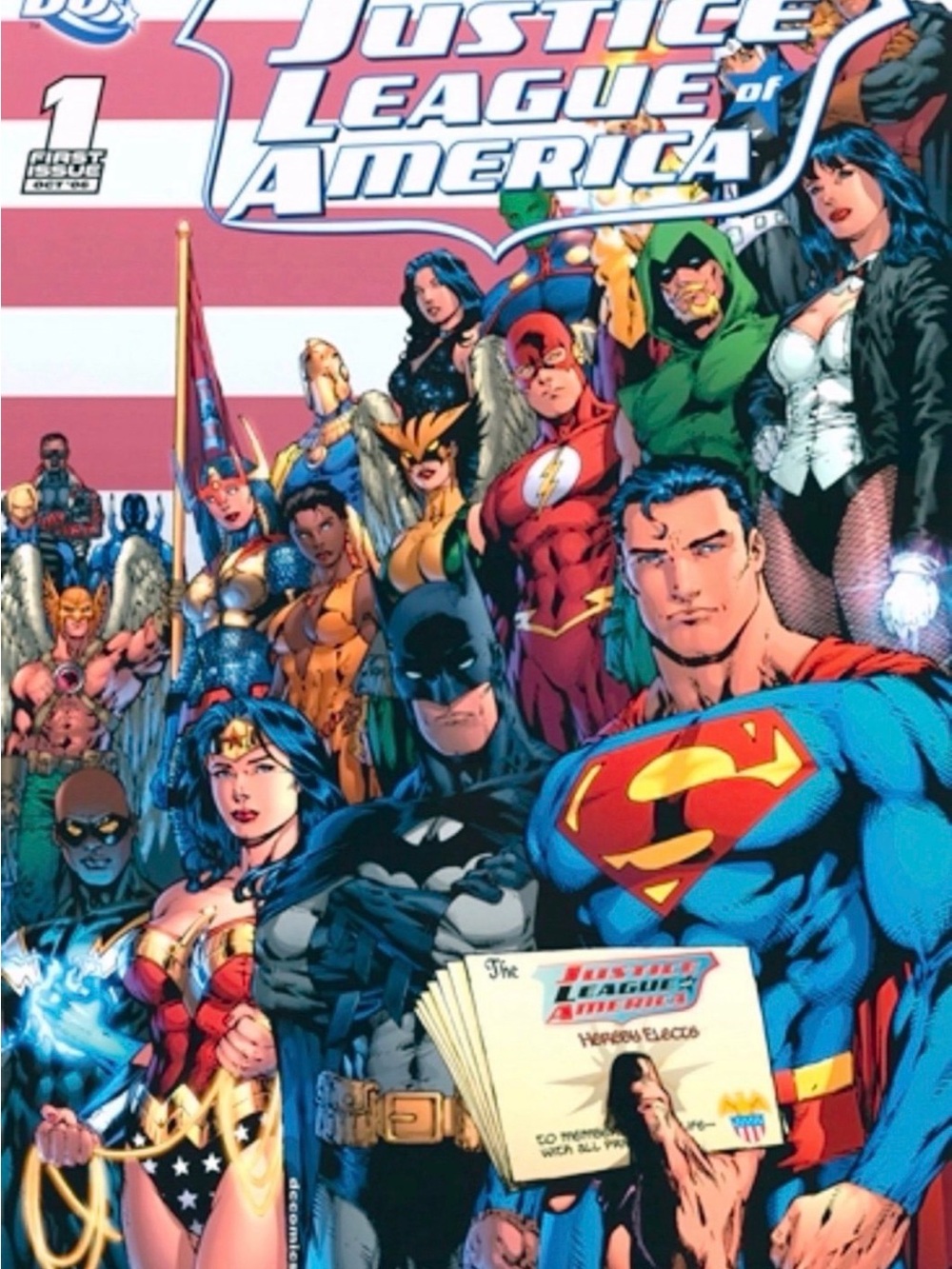Justice League Of America Poster Aprox Size 24x36 Inches